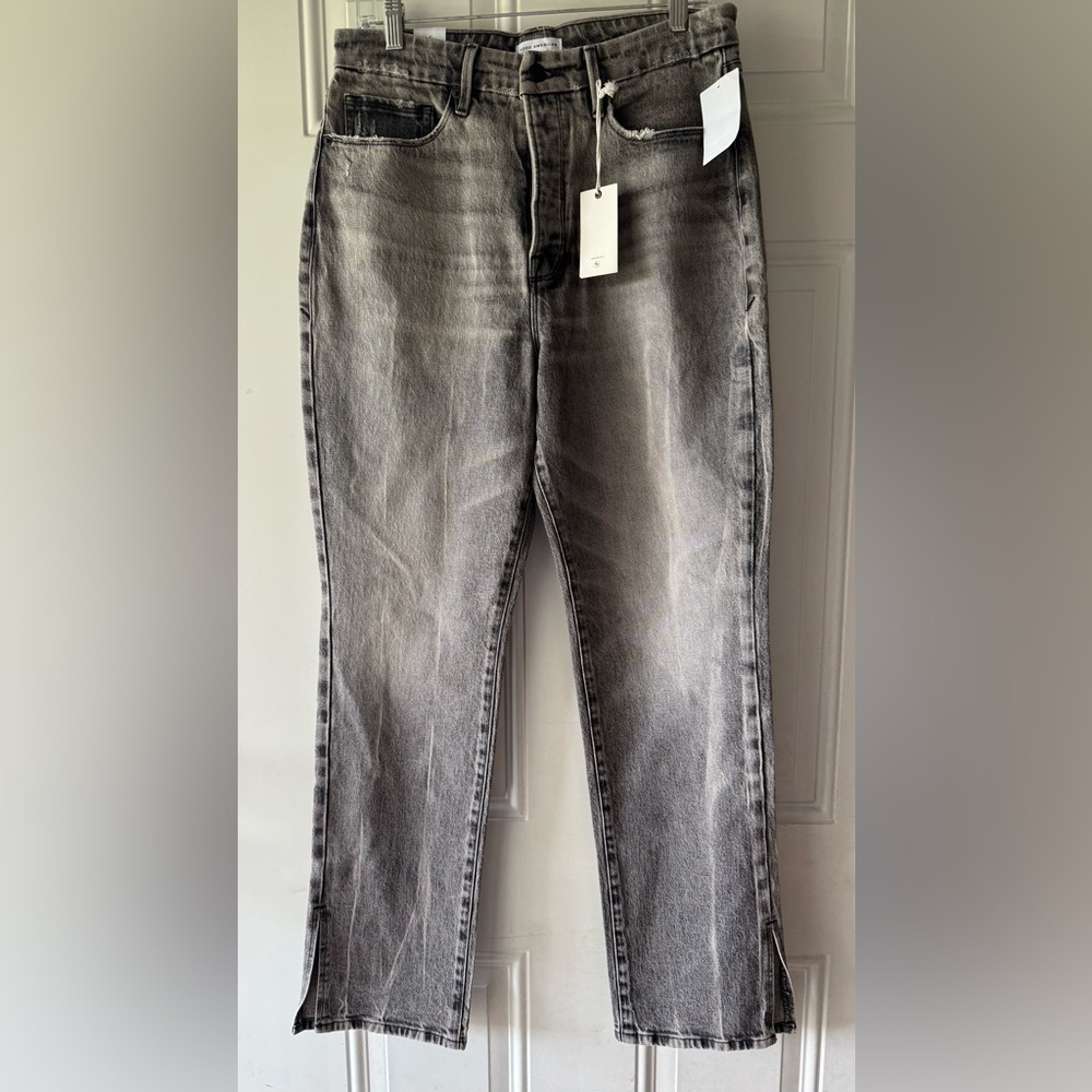 Good American GOOD BOY curvy straight denim jeans - Picture 3 of 11